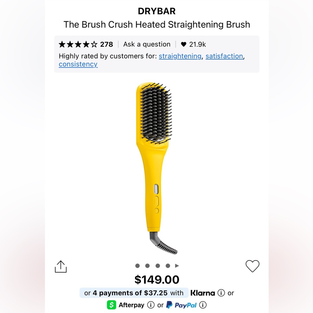 Drybar brush crush